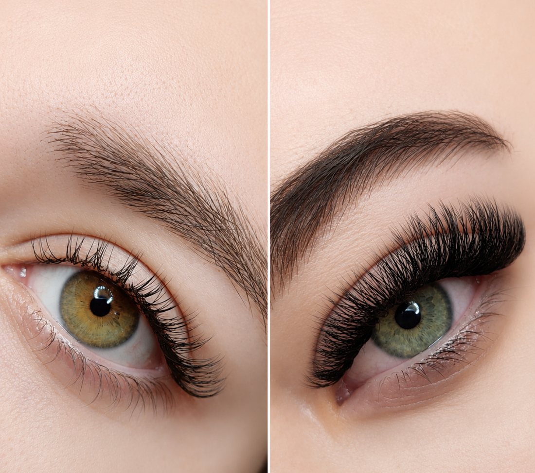 Extensions de cils classiques ou volume: comment choisir la technique idéale ?