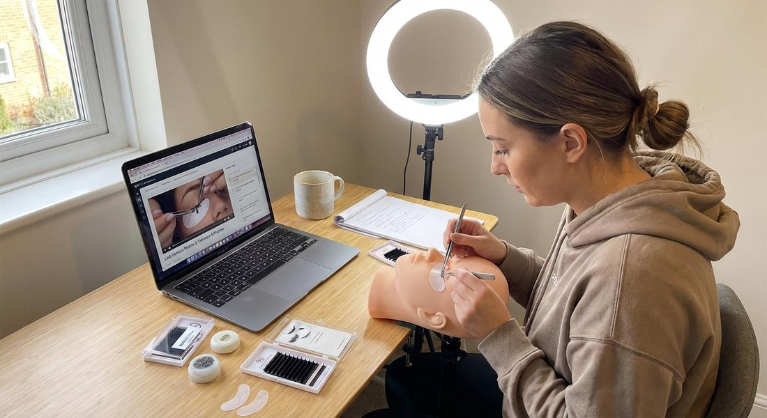 Combien de temps faut-il pour apprendre les extensions de cils ?